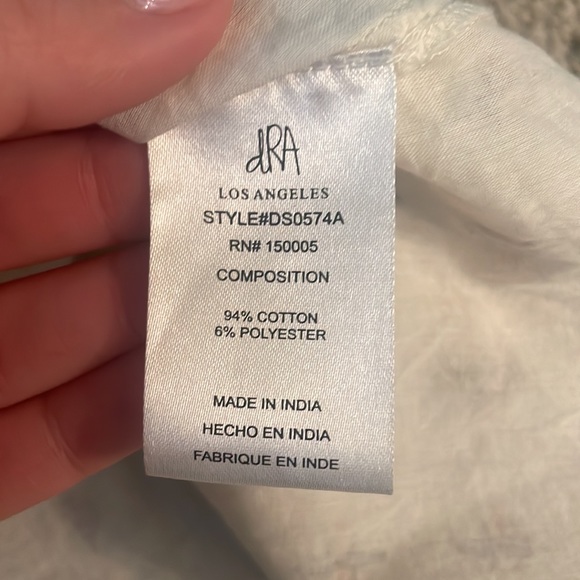 Anthropologie dRA patterned cotton blend dress - Picture 5 of 5